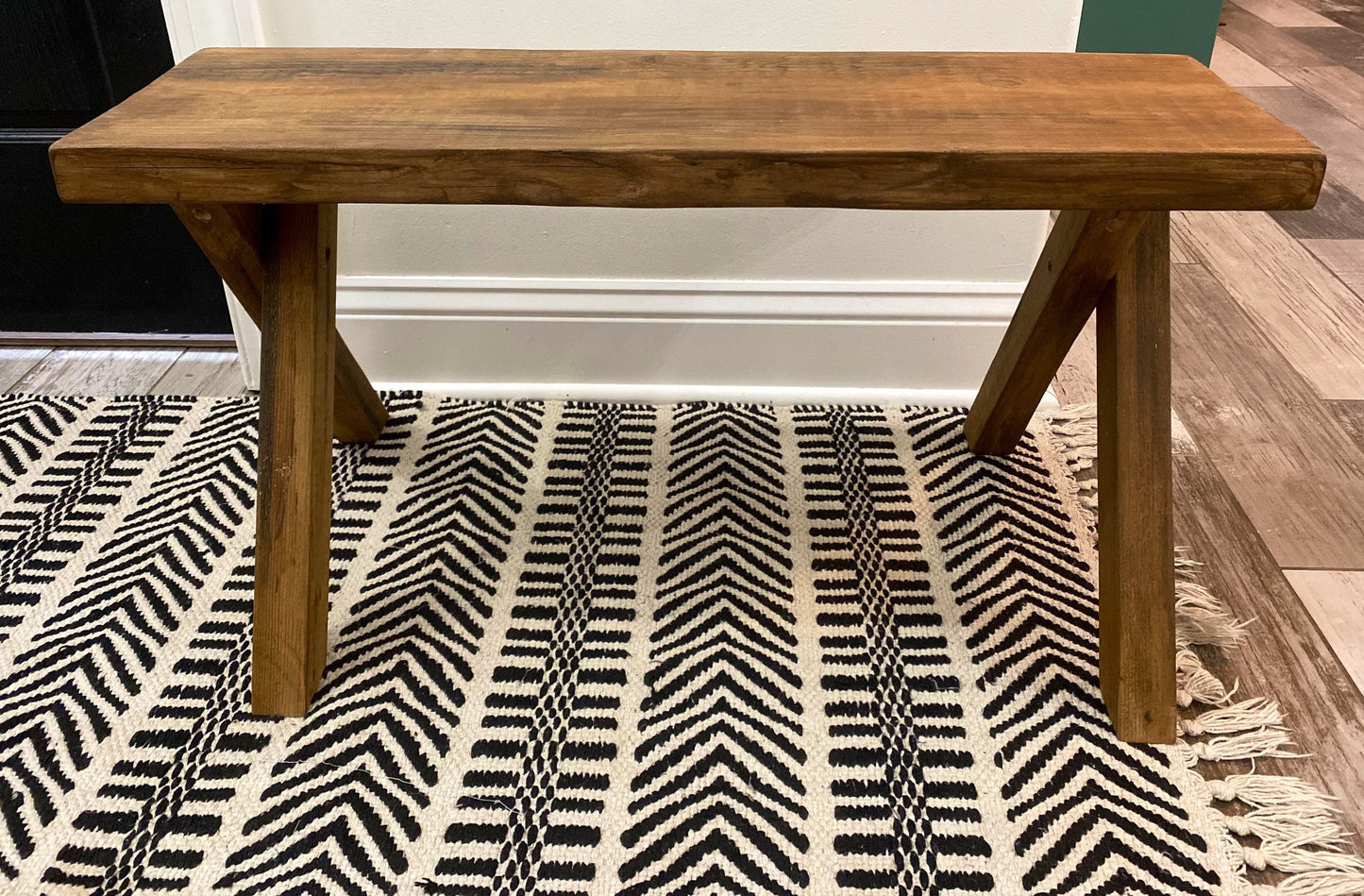 Handmade Farmhouse Bench | Rustic | Home decor | End of Bed Bench | Entryway | Porch Bench | Patio Bench | Bedroom | Primitive | Wood |