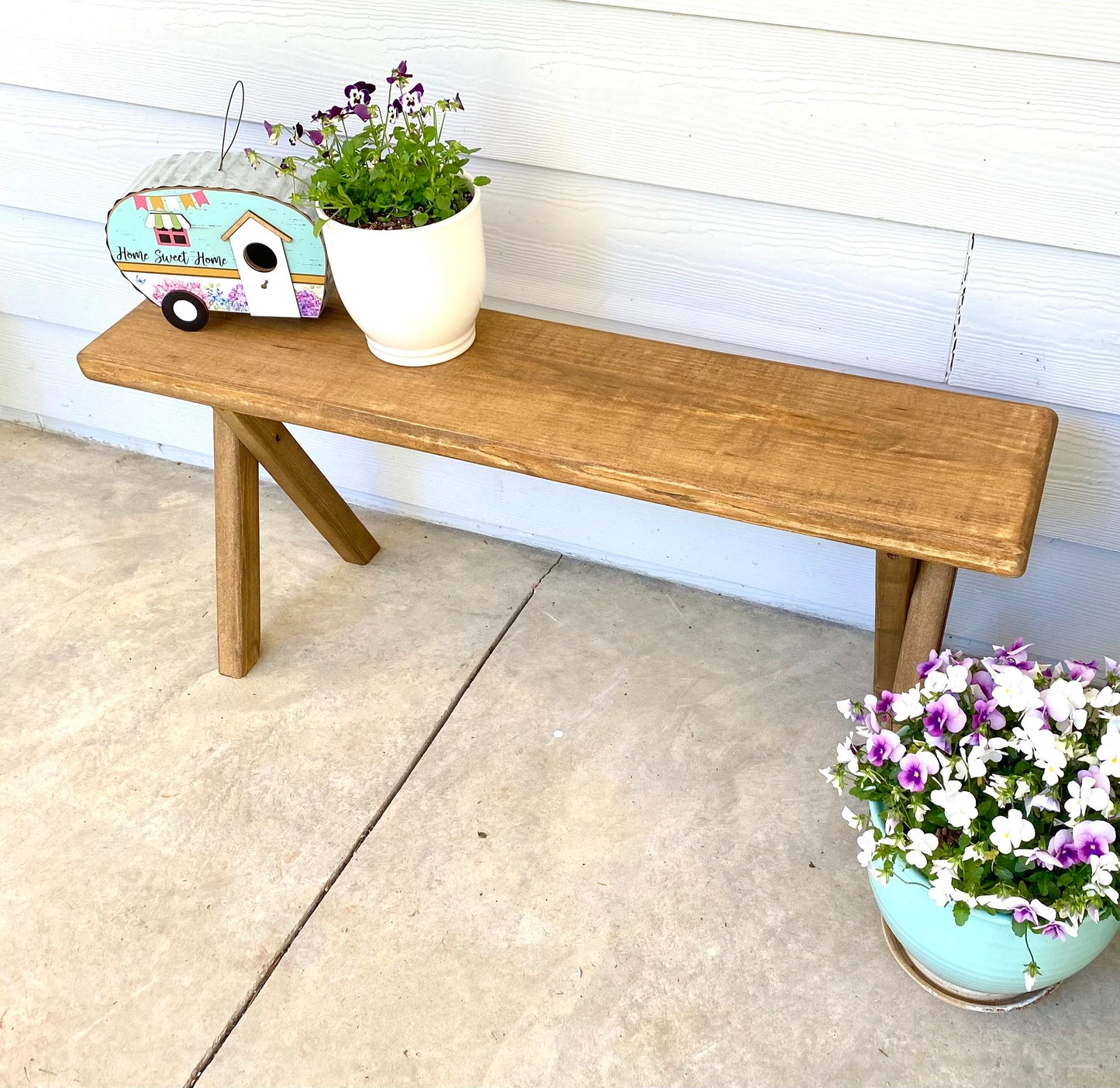 Handmade Barn Wood Skinny Bench | Rustic Bench | Entryway Furniture | Farmhouse | Porch Bench | Accent Table | Spring Decor | Home Decor