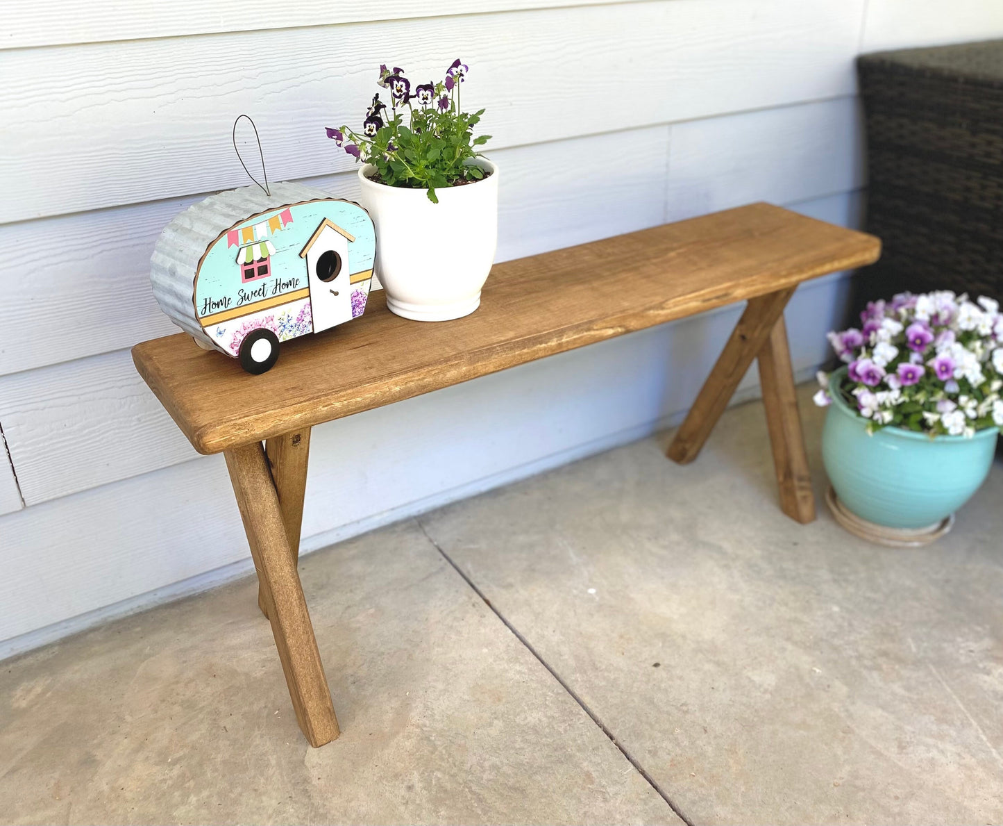 Handmade Barn Wood Skinny Bench | Rustic Bench | Entryway Furniture | Farmhouse | Porch Bench | Accent Table | Spring Decor | Home Decor