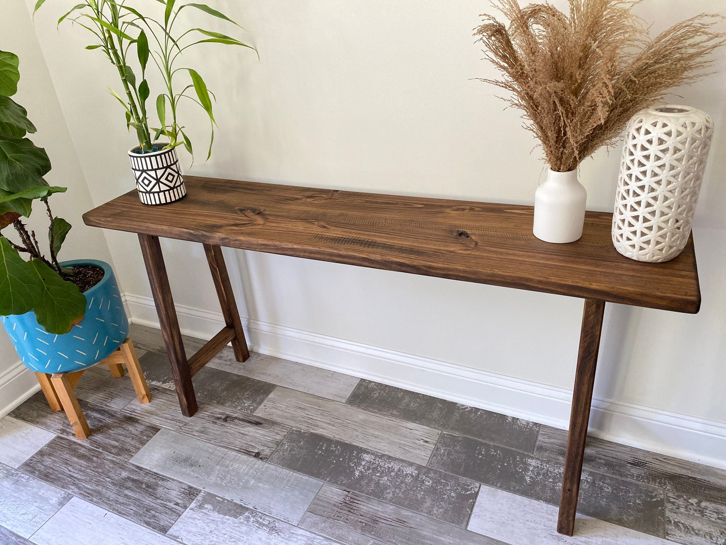 Handcrafted Writing Desk | Writing Table | Accent Table | Console Table | Wood | Barn Wood | Farmhouse | Office Furniture | Reclaimed Wood